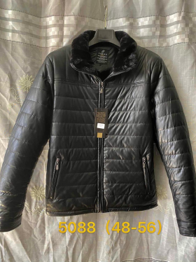 No Brand 5018 black (зима) куртка мужские