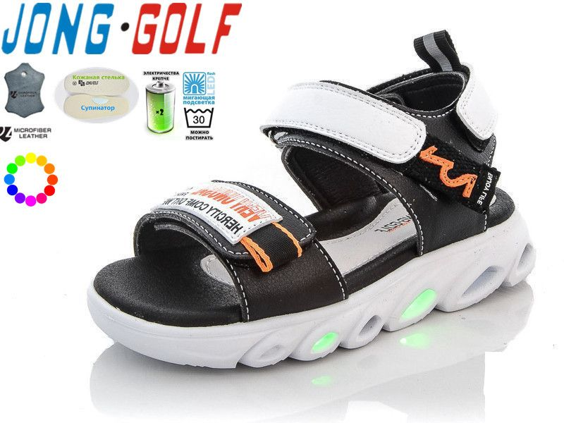 Jong-Golf B20220-7 LED (літо) дитячі босоніжки
