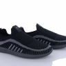 Paolla K01 чорний-сірий (літо) кросівки чоловічі