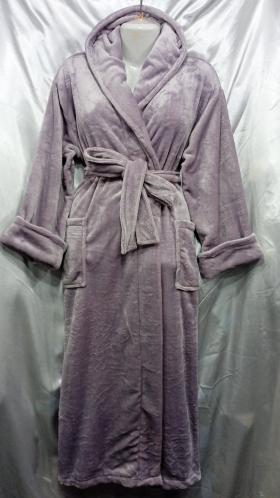 No Brand 1113 grey (зима) жіночі халат
