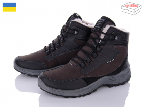 Paolla 362 коричневий (зима) ботинки мужские