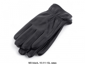 No Brand M3 black (зима) перчатки мужские