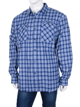 No Brand A43-3 blue (зима) рубашка мужские