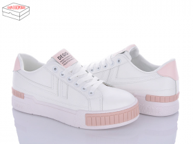 Aelida Z05-1 white-pink (деми) кроссовки женские