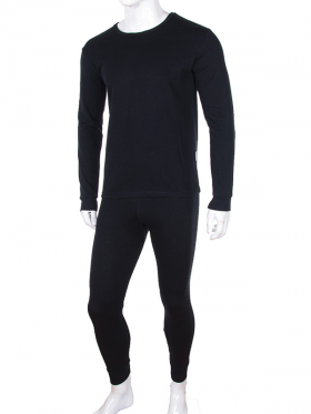 No Brand Комплект чол.термо black (XL) (зима) термобілизна чоловічі