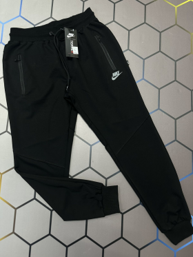 No Brand 4765 black (деми) штаны спорт мужские