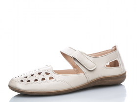 Brother 261-1 beige (літо) жіночі туфлі