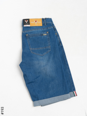 No Brand 193 blue (лето) шорты мужские