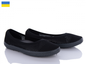 Paolla K4 чорний (літо) туфлі жіночі