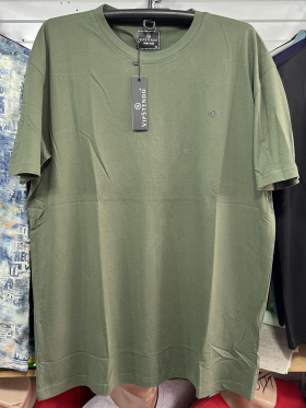 No Brand 146 khaki (лето) футболка мужские