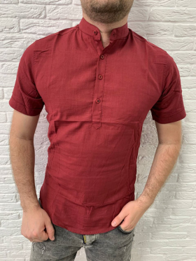 Varetti S1574 red (літо) сорочка чоловіча