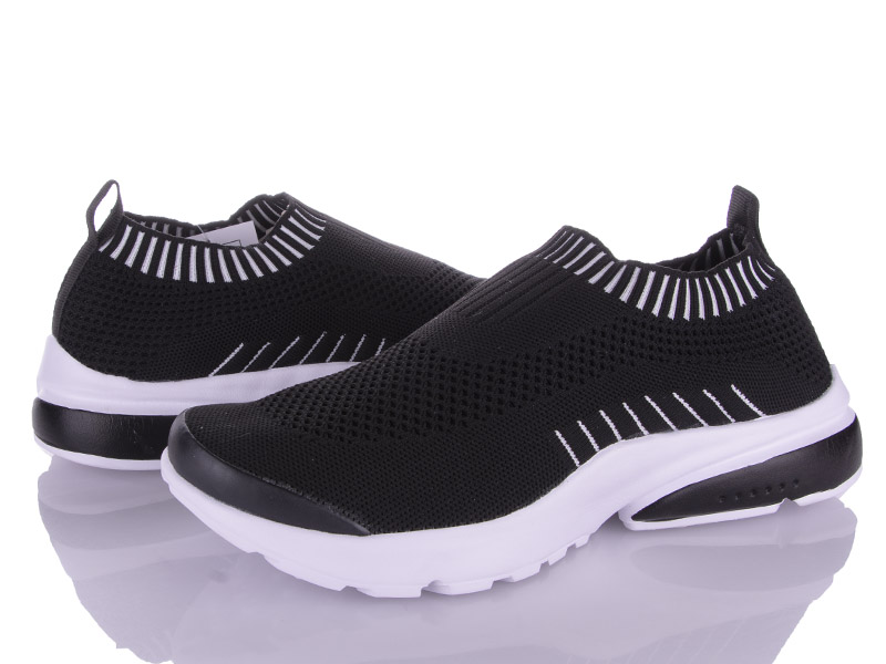 Wonex 24-109 black-white (літо) кросівки чоловічі