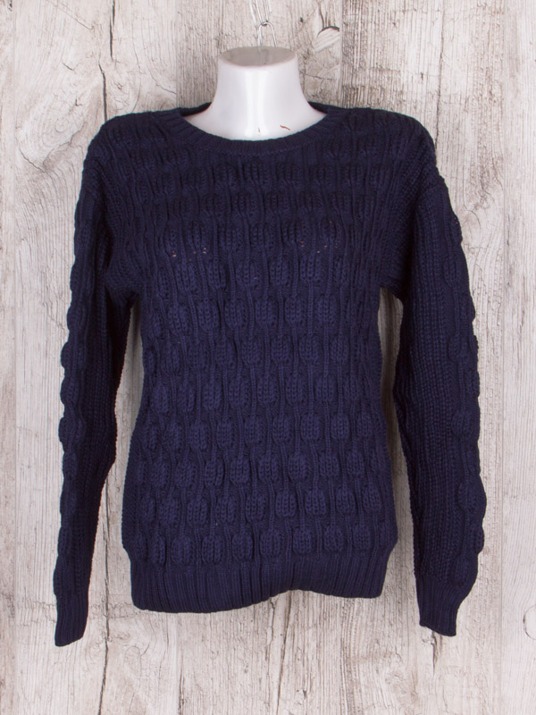 No Brand 163 blue (зима) светр жіночі