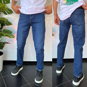 No Brand 17251-35 blue (деми) джинсы мужские