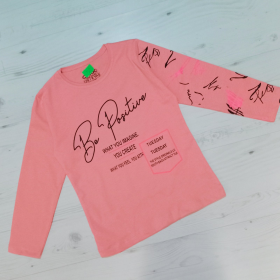No Brand 535 pink (демі) светр дитячі