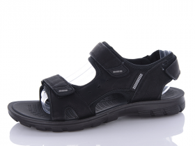 Maznlon A877 black (літо) сандалі чоловічі