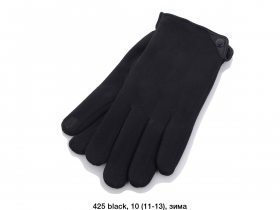 No Brand 425 black (зима) перчатки мужские