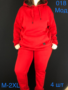 No Brand 018 red (зима) костюм спорт женские