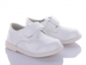 Clibee P212 white (демі) туфлі дитячі
