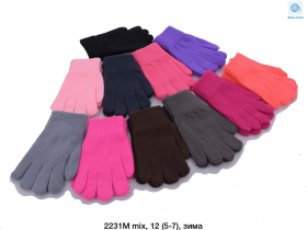 No Brand 2231M mix (зима) перчатки детские