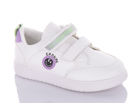 Ashiguli 2382 purple-green (демі) кросівки дитячі