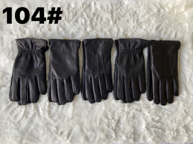 No Brand 104 black (зима) перчатки мужские