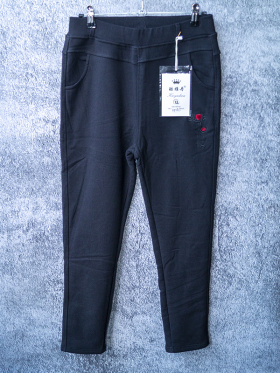 No Brand 1815 black (зима) штаны женские
