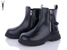 Violeta 197-172 black (демі) черевики жіночі