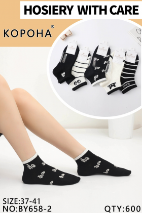No Brand BY568-2 mix (демі) шкарпетки жіночі