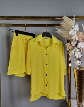 No Brand 472 yellow (лето) костюм женские