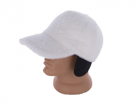 No Brand PP06-54 white (зима) кепка женские