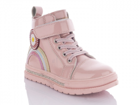 No Brand 4711-3520-18 pink (деми) ботинки детские