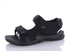 Maznlon A878 black (літо) сандалі чоловічі