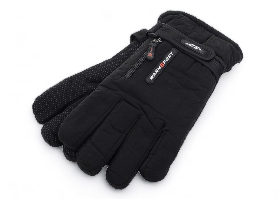 No Brand 7-701 black (зима) перчатки мужские