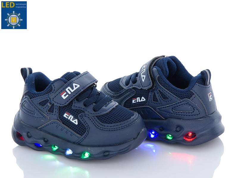 Bbt 0125-1 LED (деми) кроссовки детские