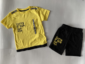 No Brand BB248 yellow (літо) костюм дитячий