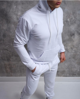 No Brand 11-2 white (деми) костюм спорт мужские