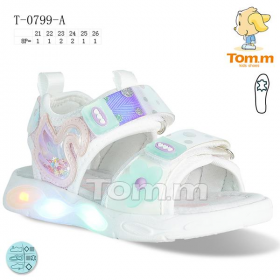 Tom.M 0799A LED (літо) дитячі босоніжки