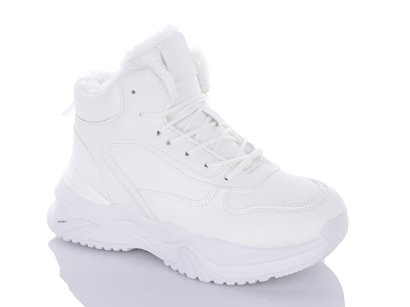 No Brand YP07 white (зима) жіночі кросівки жіночі
