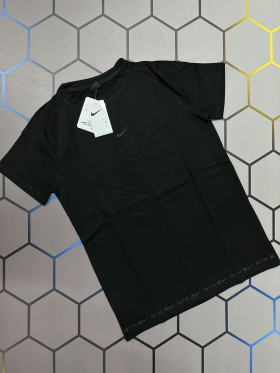 No Brand 4209 black (лето) футболка мужские