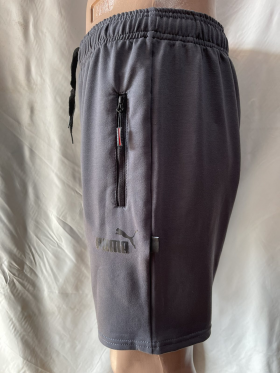 No Brand A538 grey (лето) шорты мужские