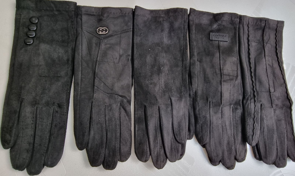 No Brand 197 black (зима) жіночі рукавички