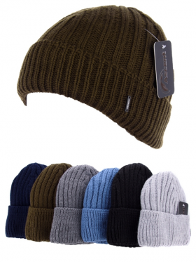 No Brand Отворот мужской микс-2 (зима) шапка мужские