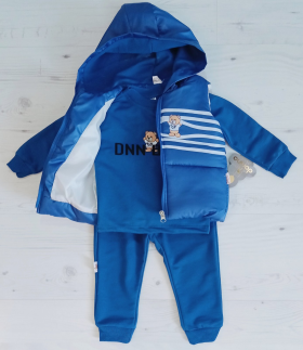 No Brand 50327 blue (деми) костюм спорт детские