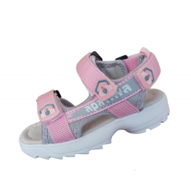 Apawwa ApC-A23 grey-pink (літо) дитячі босоніжки