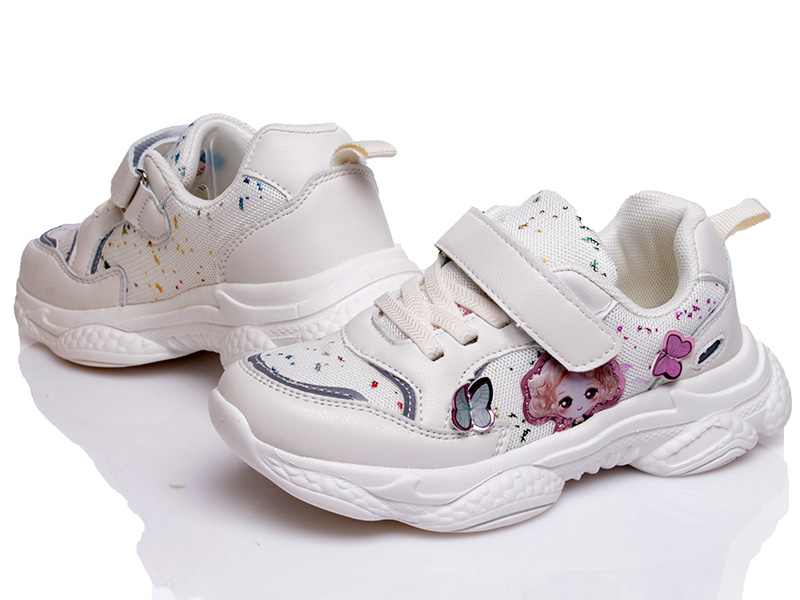 Kidsmix ND8225 WHITE (демі) кросівки дитячі