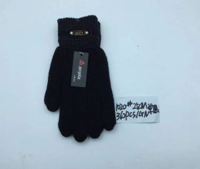 No Brand 1020 black (зима) рукавички чоловічі