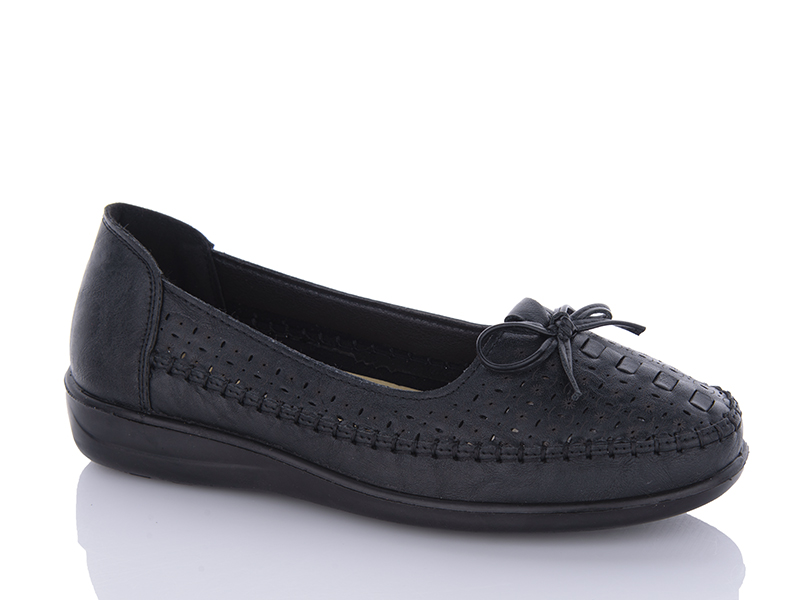 Yuemingzu 511 black (літо) туфлі жіночі