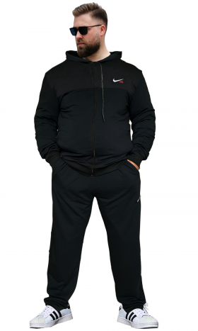 No Brand LS12 black (деми) костюм спорт мужские