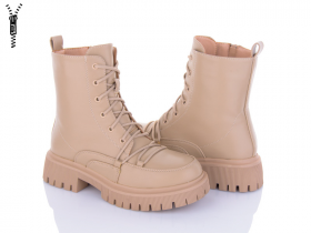 Violeta M22-M8242-9 khaki (зима) ботинки женские
